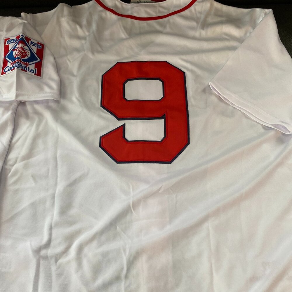 MITCHELL and NESS BOSTON RED SOX TED WILLIAMS JERSEY Sz M,L,XL,2XL New w tags - Picture 3 of 8